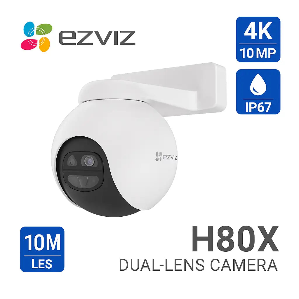 EZVIZ H80X 4K Dual-Lens 8MP+2MP Outdoor Camera - Image 2