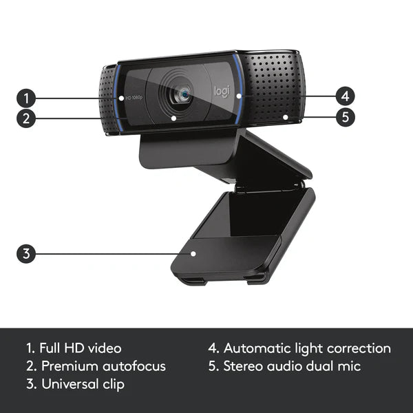 Logitech C920 PRO HD Webcam - Image 3